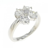 PT フラワー ダイヤモンド リング 0.006CT