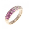ポンテヴェキオ サファイヤ リング 0.30CT