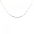 K18PG/K18YG ダイヤモンド ネックレス 0.20CT