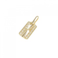 K18YG ダイヤモンド ペンダント 0.12CT