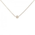 K18PG ダイヤモンド ネックレス 0.03CT