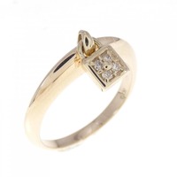 K10PG ダイヤモンド リング 0.04CT