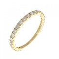 K18YG ダイヤモンド リング 0.50CT