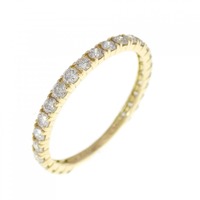 K18YG ダイヤモンド リング 0.50CT