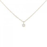 K18YG ダイヤモンド ネックレス 0.10CT