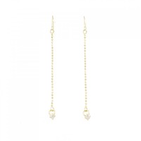 K18YG ダイヤモンド ピアス