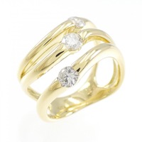 K18YG ダイヤモンド リング 0.50CT