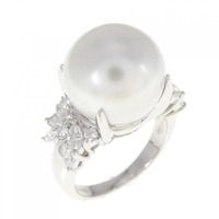 PT 白蝶パール リング 12.8mm