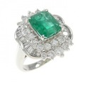 PT エメラルド リング 1.35CT