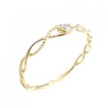 K18YG ダイヤモンド リング 0.02CT