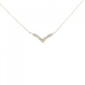 【新品】K18YG ダイヤモンド ネックレス 0.10CT