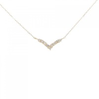 【新品】K18YG ダイヤモンド ネックレス 0.10CT