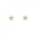 【新品】K18YG ダイヤモンド ピアス 0.20CT