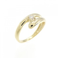 K10YG ダイヤモンド ピンキー リング