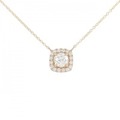 【リメイク】K18PG ダイヤモンド ネックレス 0.317CT E SI1 EXT