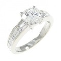 PT ダイヤモンド リング 1.040CT F VS1 Good