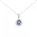 PT サファイヤ ネックレス 1.65CT
