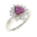 PT ルビー リング 0.48CT