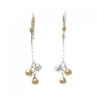 【新品】K14YG/K14WG ピアス