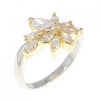 PT/K18YG ダイヤモンド リング 0.33CT