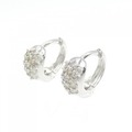 K18WG ダイヤモンド ピアス 0.26CT