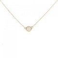 K18YG ダイヤモンド ネックレス 0.131CT