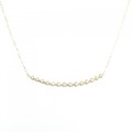 K18YG ダイヤモンド ネックレス 0.30CT