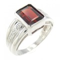 PT ガーネット リング 3.00CT