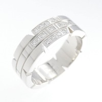 カルティエ タンクフランセーズ ハーフダイヤ リング