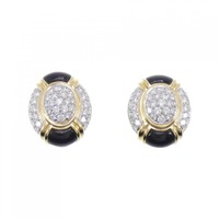 ティファニー オニキス イヤリング