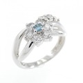 PT フラワー ダイヤモンド リング 0.50CT
