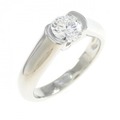 カルティエ シェリー リング 0.58CT E VVS2