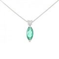 PT エメラルド ネックレス 0.40CT