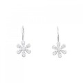 ポンテヴェキオ フラワー ダイヤモンド ピアス 0.54CT