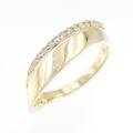 K18YG ダイヤモンド リング 0.20CT