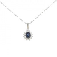 PT サファイヤ ネックレス 0.50CT