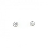 【リメイク】ダイヤモンド ピアス 0.200CT 0.213CT E VS1 Good