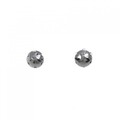 K18WG ソリティア ダイヤモンド ピアス 1.00CT