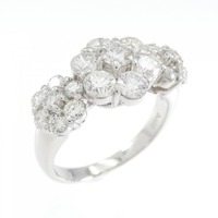 PT フラワー ダイヤモンド リング 1.72CT