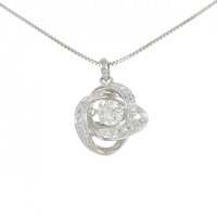 【新品】PT ダイヤモンド ネックレス 0.364CT F SI2 Good