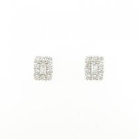 【新品】PT ダイヤモンド ピアス 0.46CT