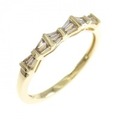 K18YG ダイヤモンド リング 0.30CT