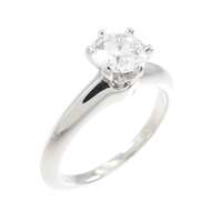 ティファニー クラシックソリティア リング 0.67CT