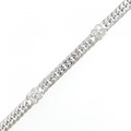 PT フラワー ダイヤモンド ブレスレット 0.60CT