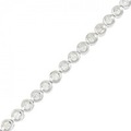 K18WG ダイヤモンド ブレスレット 1.00CT