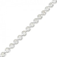 K18WG ダイヤモンド ブレスレット 1.00CT