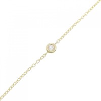 K18YG ダイヤモンド ブレスレット 0.03CT