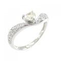 PT ハート ダイヤモンド リング 0.275CT