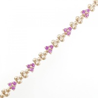 K18PG ルビー ブレスレット 1.30CT