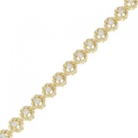 K18YG ダイヤモンド ブレスレット 1.32CT